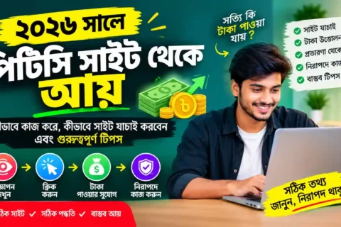 ২০২৬ সালে PTC সাইট থেকে আয়