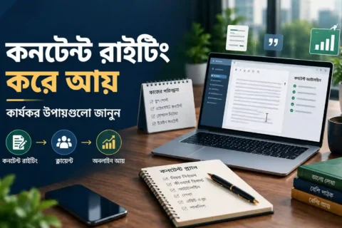 কনটেন্ট রাইটিং করে ইনকাম এর উপায়