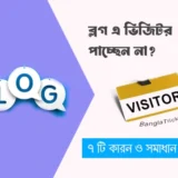 ব্লগ পোস্টে ভিজিটর আনুন